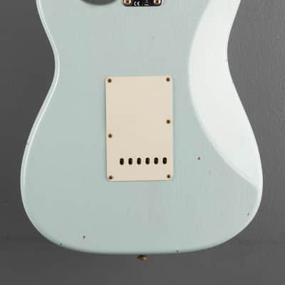 Fender Custom Shop 1960 Journeyman Relic Stratocaster - Sonic Blue image 4