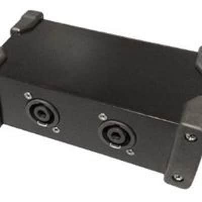 SPEAKER SPLITTER BOX NL4 CONNECTORS  PLUG 2 INTO 1 ! NEUTRIK  SPEAKON image 1