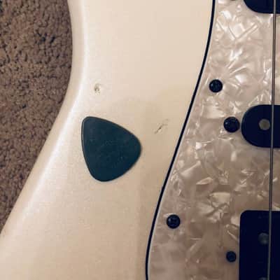 Tradition G12 Deluxe Strat Style Electric Guitar White image 6