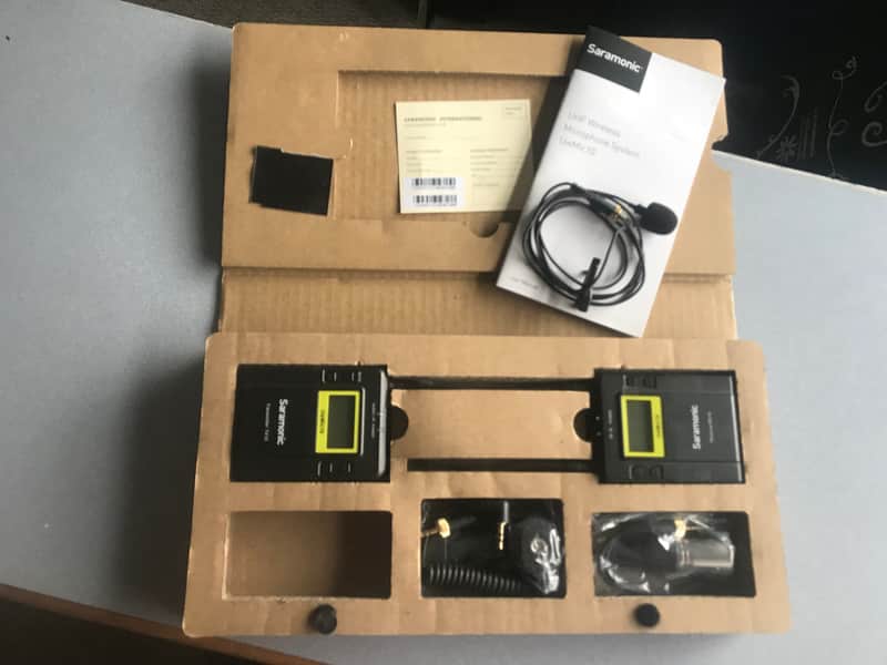 Saramonic UWMIC10 Digital UHF Wireless Lavalier Microphone System. Sale Benefits Music Education Nonprofit. image 1