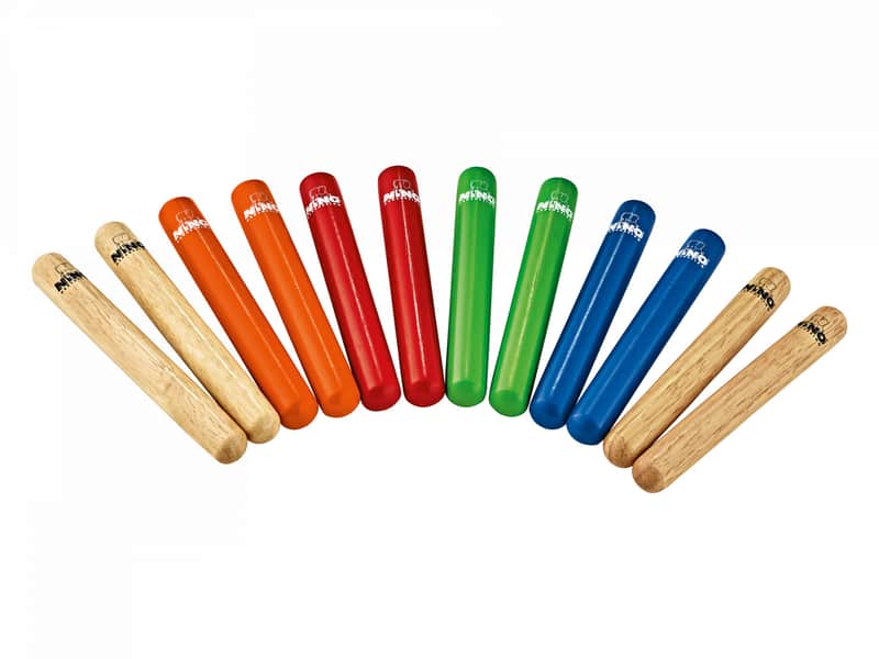 Meinl Nino Wood Claves Pack image 1