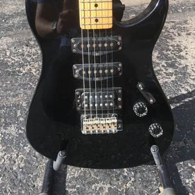 Squier Bullet 1 Japan Telecaster 1980s Black image 2
