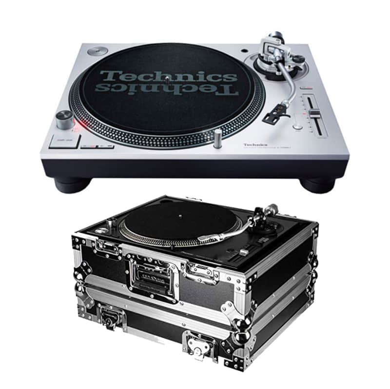Technics SL-1200MK7 Direct Drive Turntable + Odyssey Flight Zone Universal Ata Case image 1