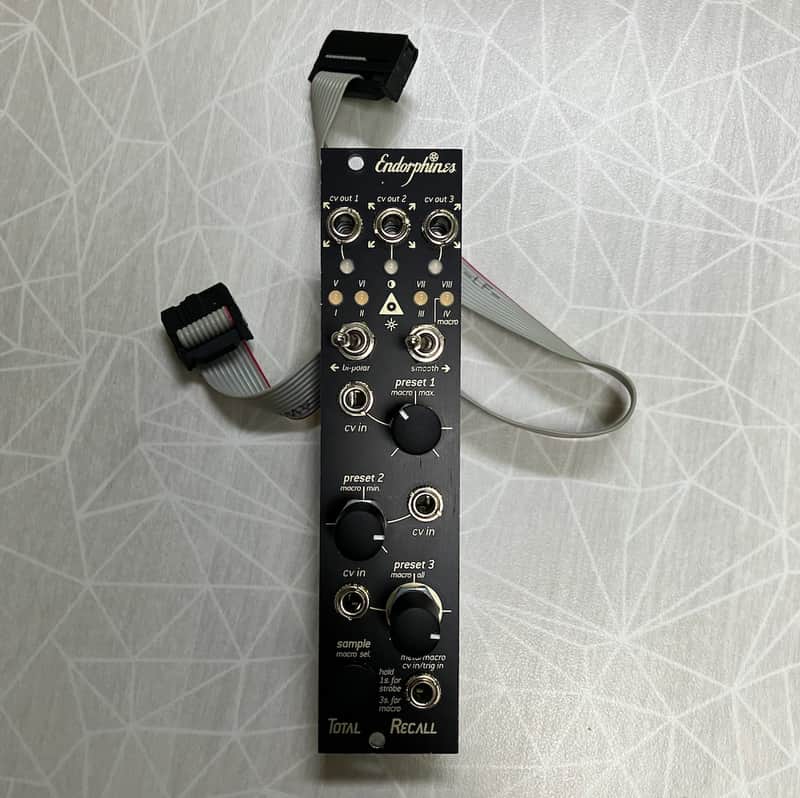 Endorphin.es Total Recall Eurorack Synth Module