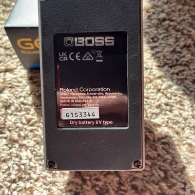 Boss GE-7 XTS Custom Mods Midrange Graphic Equalizer 2025 - Silver / Gray image 4