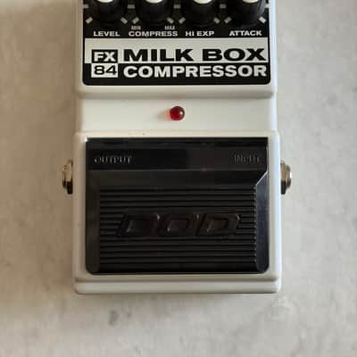 DOD Milk Box Compressor FX84 White 1990s | Reverb
