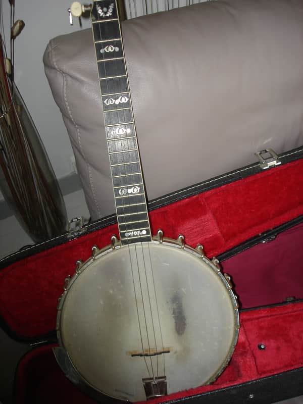 VEGA Banjo FW5 1961 Sunburns Rare image 1