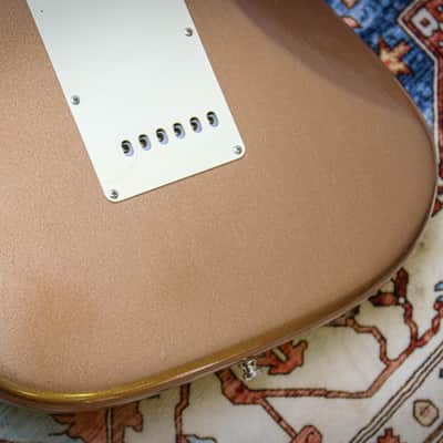 FENDER USA Custom Shop Post-Modern Stratocaster "Firemist Gold + Rosewood" (2017) image 20