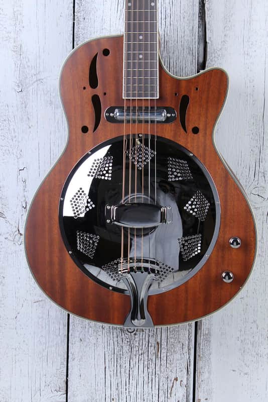 Dean CE Resonator Cutaway Acoustic Electric Resonator Guitar Natural RCE NM image 1