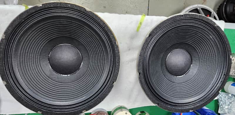 GAUSS, Vintage Model 5840 Alnico-V recone in 4580 Bass Loudspeakers New Cone kit (Pair) image 1