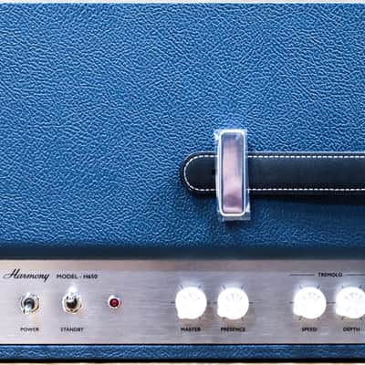 Harmony H650 Tube-Driven 50W 1x12" Jensen Speaker Tube Combo Guitar Amplifier image 5