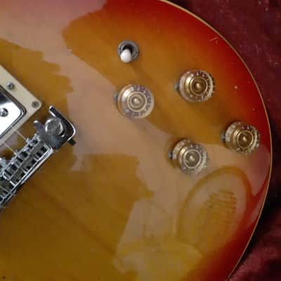 Greco MR1000 Mic Ralphs signature, nitro lacquer, fret edge binding, maxon PAFs, lawsuit MIJ 70s sun image 7