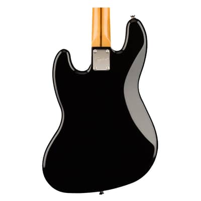 Used Squier Classic Vibe '70s Jazz Bass - Black w/ Maple FB image 7