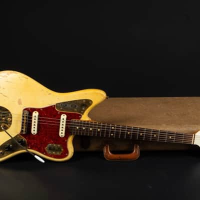Fender Jaguar 1964 - Olympic White with Matching Headstock image 4