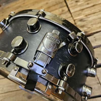 Mapex Black Panther 14" Black Birdseye Maple Snare Drum USED! RKBES010726 image 3