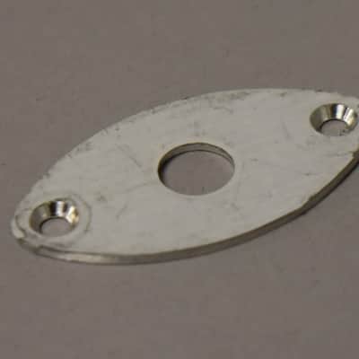 1980s Schecter USA Input Jack Plate Raw Unfinished NOS image 2