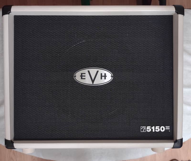 EVH 5150 III 30-Watt 16ohm 1x12" Guitar Speaker Cabinet - Ivory image 1