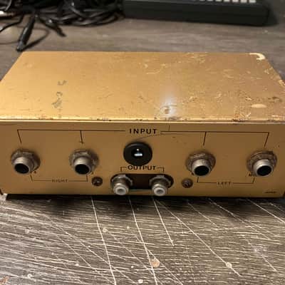 rare 1960s Monarch Transistorized Stereo Microphone Mixer - Compact vintage rare mixer image 2
