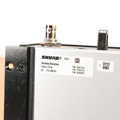 Shure SLX24/BETA58 Handheld Wireless System J3 572-596 MHz (NO PSU) CG01YHG image 9