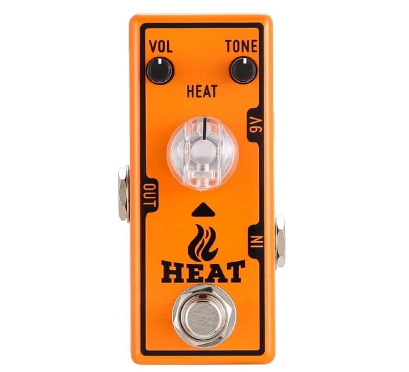 Tone City Lil Heat Overdrive, HOT Overdrive Guitar Effect Pedal True Bypass image 1