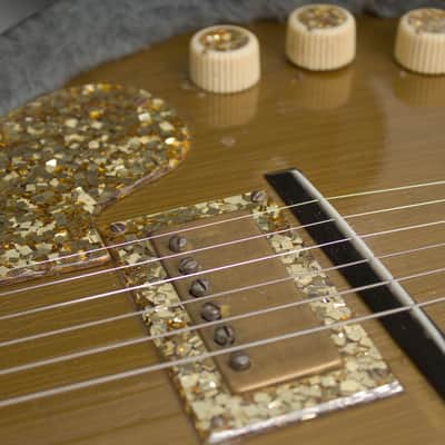 Premier Model 75 Solid Spanish Solid Body Electric Guitar (1954), black tolex hard shell case. image 16