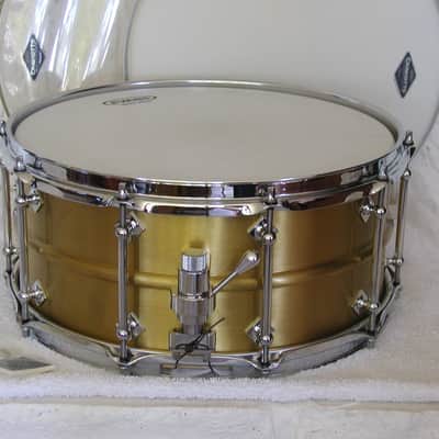 Craviotto AK Brass Snare Drum - 14 x 6.5 Masters Metal, 2013 – Excellent Condition - #40 of 60 image 2