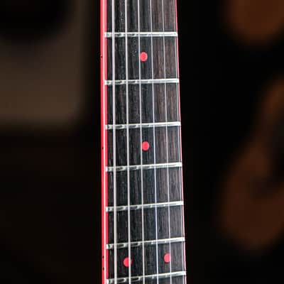1985 Washburn WT-24V Tour 24 HH Telecaster black/red image 4