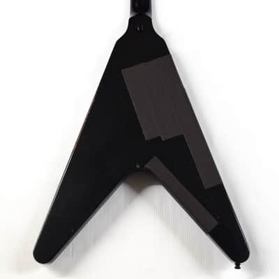 Gibson Kirk Hammett 1979 Flying V Custom Shop Murphy Lab 2012 - Ebony image 9