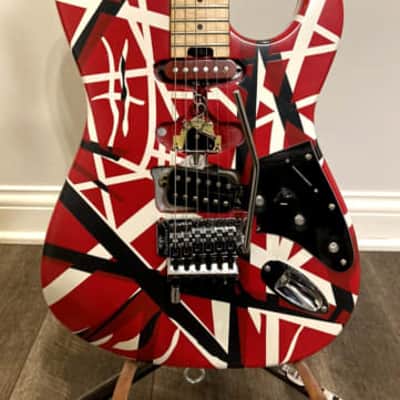 FRANKENSTRAT w/EVH WOLFGANG STANDARD NECK & FLOYD ROSE BODY =VAN HALEN= EVH 5150 image 2