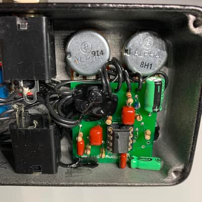Hermida Audio Nu-Valve Tube Overdrive 2010, hand wired and signed by A. Hermida - White image 8