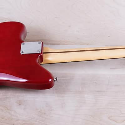 Fender 2024 Collection MIJ Hybrid II Jazzmaster 2024 Red Quilt Beryl QMT Japan w/ Bag image 7