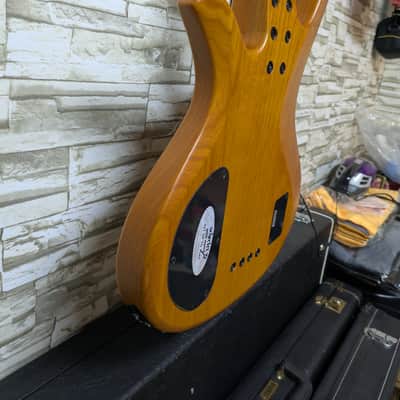 Schecter Riot-4 Session 4-String Active Bass 2023 - Aged Natural Satin image 12