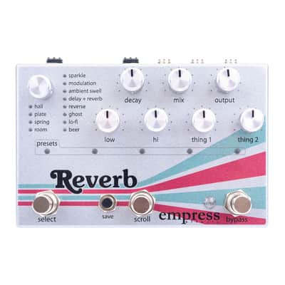 Empress Effects Reverb Effects Pedal image 3