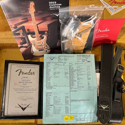 Fender Custom Shop American Custom Stratocaster Fiesta Red (128) image 8