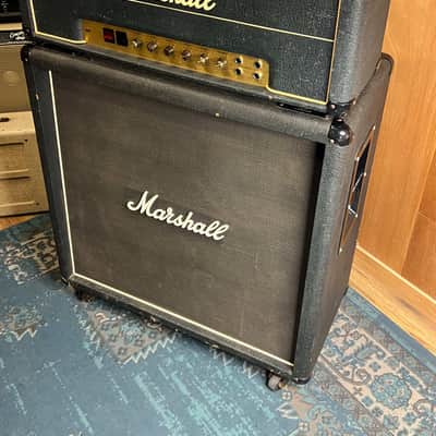 🔥 STACK MARSHALL SUPER BASS JMP VINTAGE 1974 COMPLET 🔥TÊTE 100W + CABINET 4x12 image 3