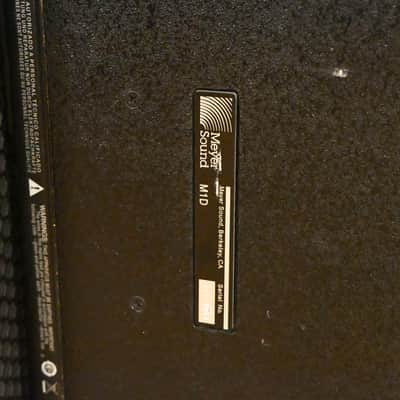 Meyer Sound M1D Ultra-Compact Curvilinear Array Loudspeaker (PAIR) CG01ZP9 image 8