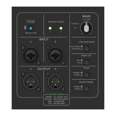 Mackie ThumpSub GO Battery-Powered Portable Subwoofer + Cover + XLRs image 6