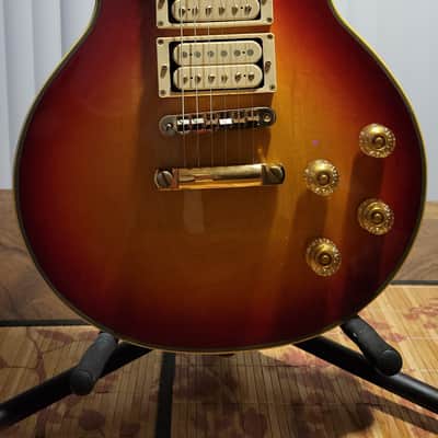 1978 Greco EG-600 Custom
Ace Frehley Style 3 Pickup Guitar
Cherry Sunburst + OHSC Japan image 3