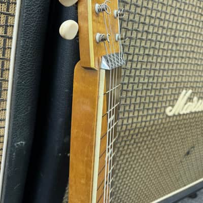 Teisco Lap Steel 50s-60s With Case Natural image 7