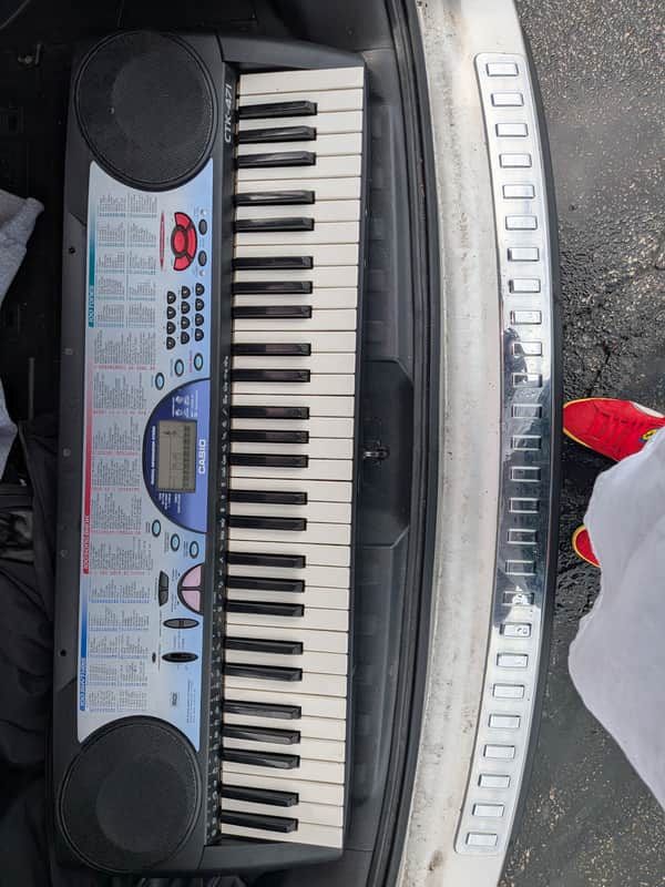 Casio Ctk-471 90s-2000s - Black image 1