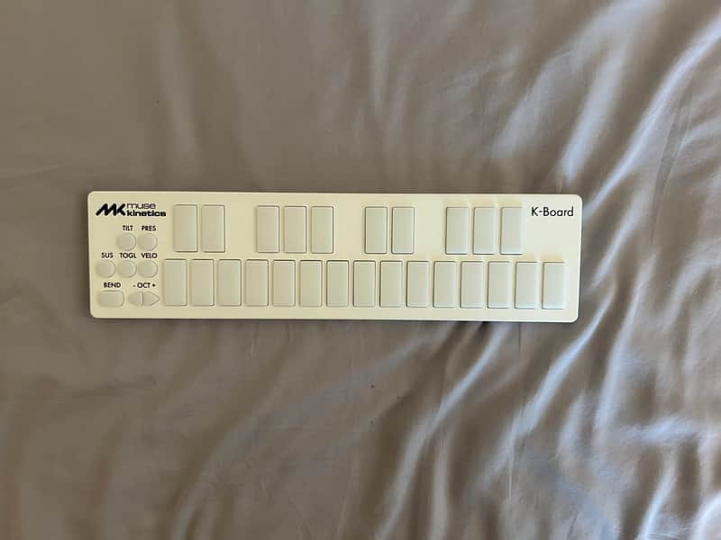 Keith McMillen Instruments K-Board-C 25-Key Mini MPE MIDI Controller 2022 - Present - Snow image 1