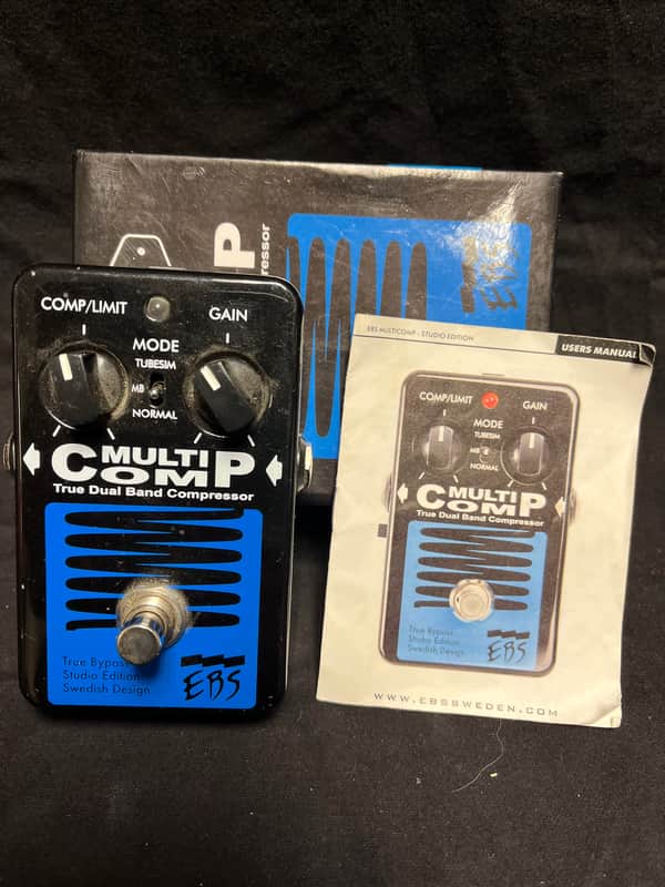 EBS MultiComp True Dual Band Compressor | Reverb EBS MultiComp True Dual Band Compressor | Reverb