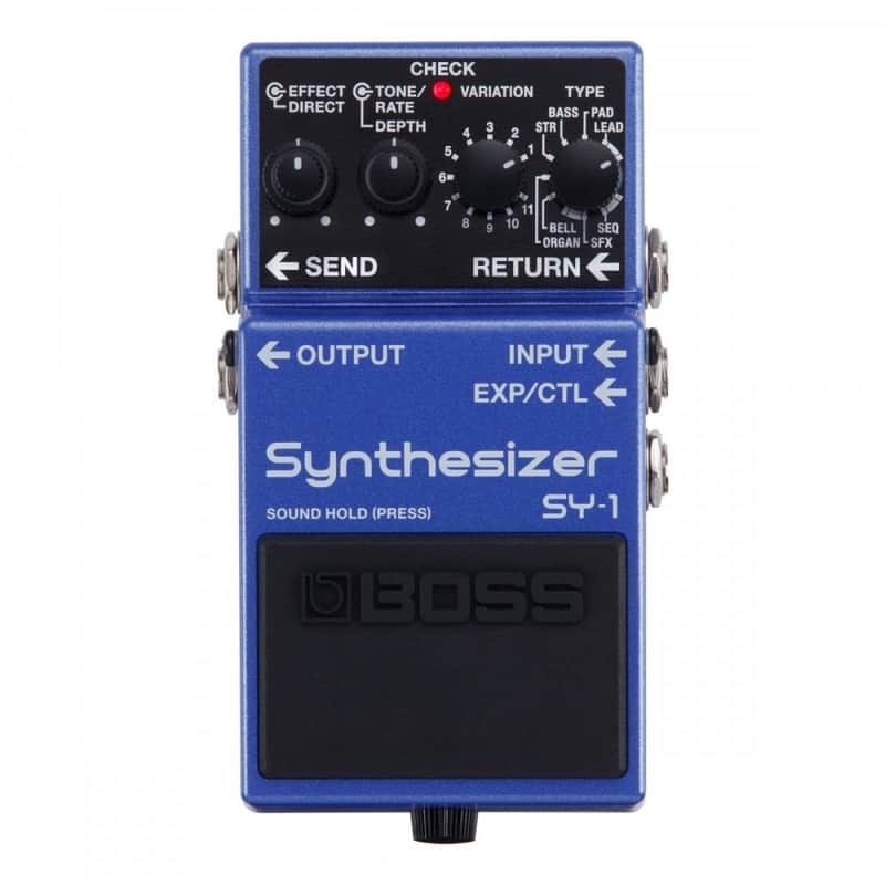 Boss SY-1 Synthesizer Guitar Effect Pedal image 1