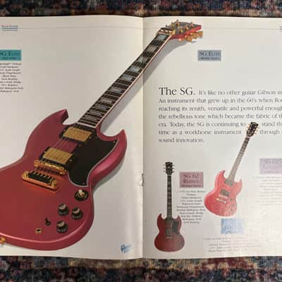 1987 Gibson The Great Adventure Legend & Future Vintage Guitar Catalogue! E14-1 image 4