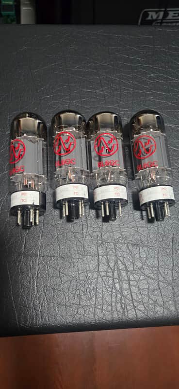 JJ Electronic 6L6GC Power Tube Matched Quad 2010s - Glass image 1