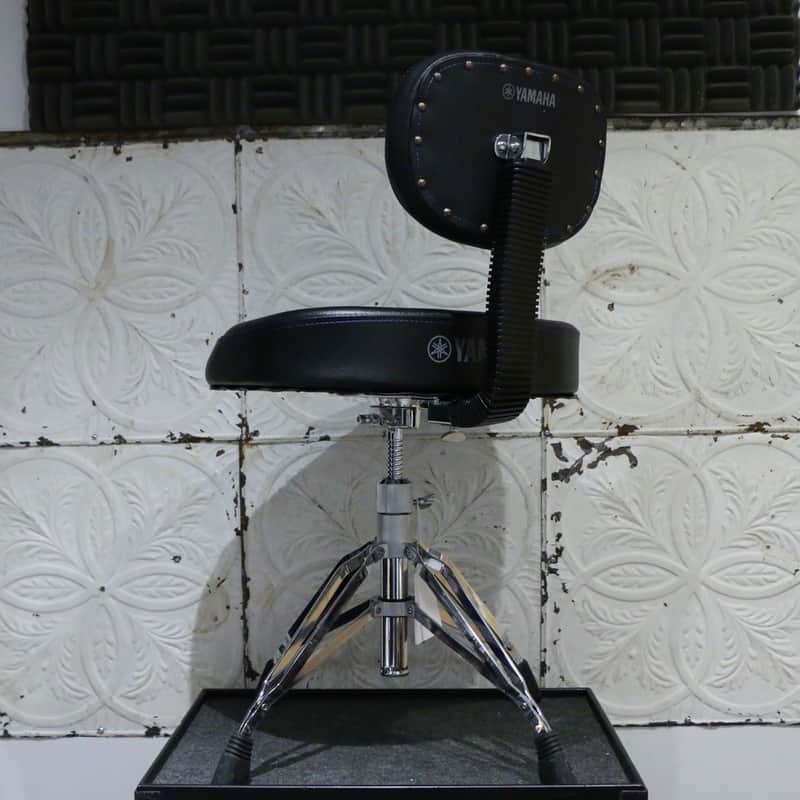 Yamaha DS950BR 4-Leg Drum Stool With Backrest image 1
