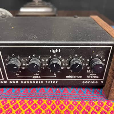 Audio Control Model 520 Series B EQ & Speaker Control System w/Subsonic Filter image 4
