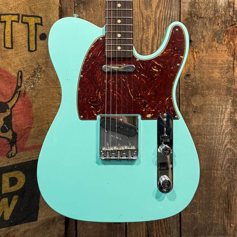 Fender Custom Shop 1963 Telecaster Journeyman Relic - Aged Surf Green image 1