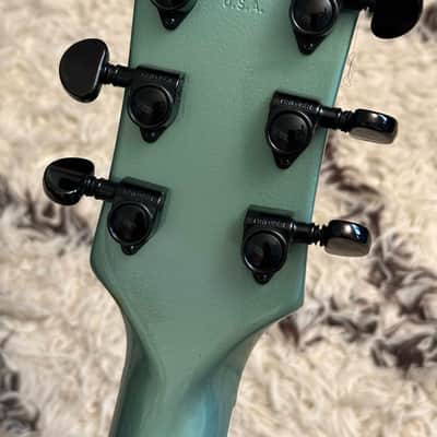 Gibson SG-Z w/ Satriani Autograph 1998 - Verdigris image 8