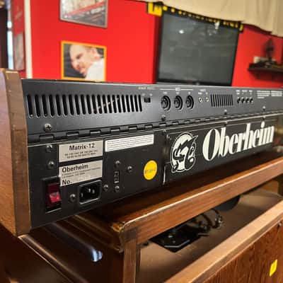Oberheim Matrix 12 61-Key 12-Voice Synthesizer 1985 - Black image 10
